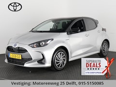 Toyota Yaris - 1.5 HYBRID BI-TONE SILVERLINE AUTOMAAT CLOUD NAVI APPLE & ANDROID.CAMERA.GARANTIE TOT 2031