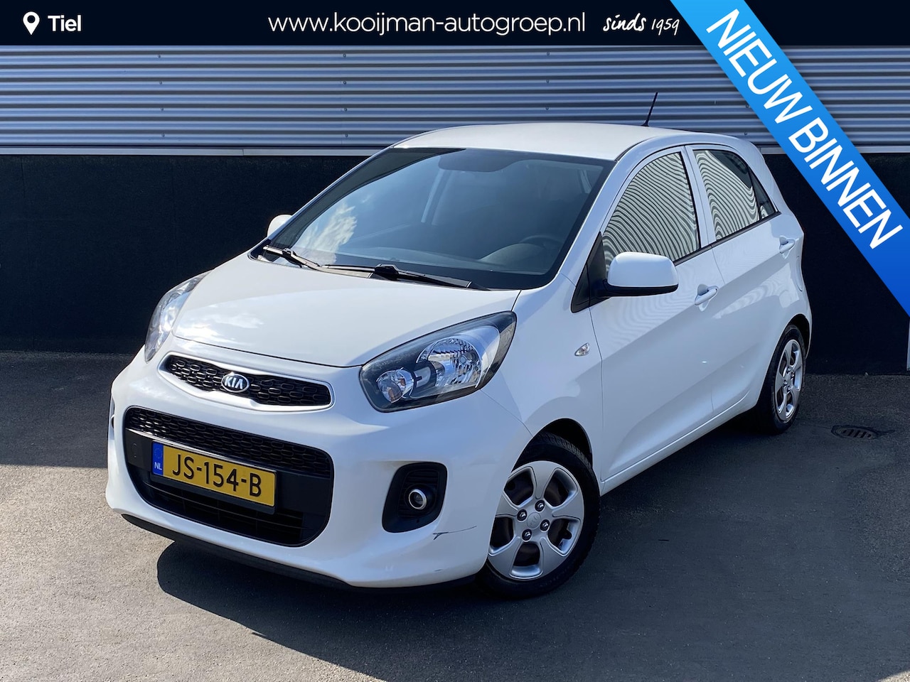 Kia Picanto - 1.0 CVVT EconomyPlusLine Airconditioning, centrale deurvergrendeling, achterbank neerklapb - AutoWereld.nl