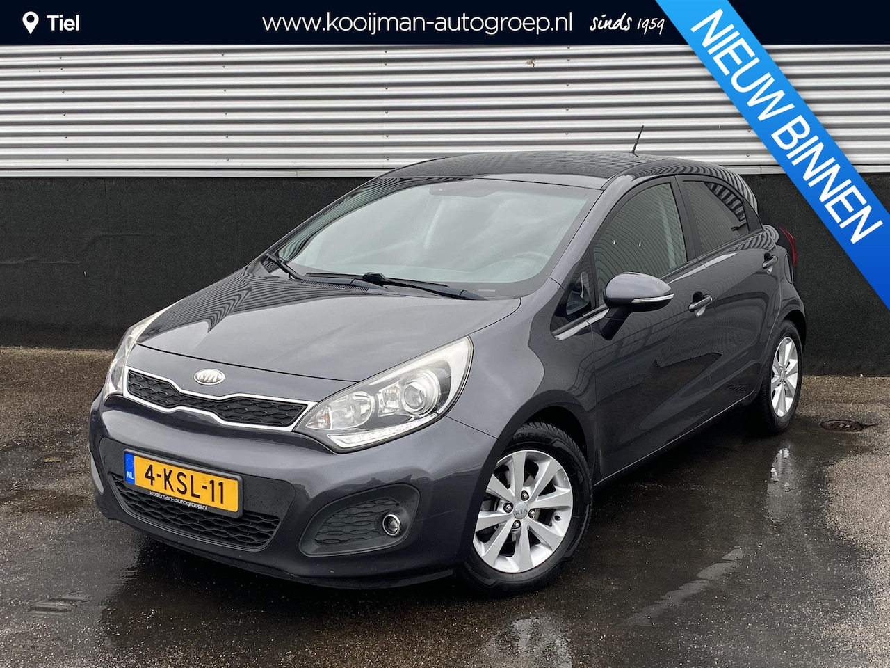 Kia Rio - 1.2 CVVT Super Pack Navigatie, airconditioning, parkeersensoren achter, afneembare trekhaa - AutoWereld.nl
