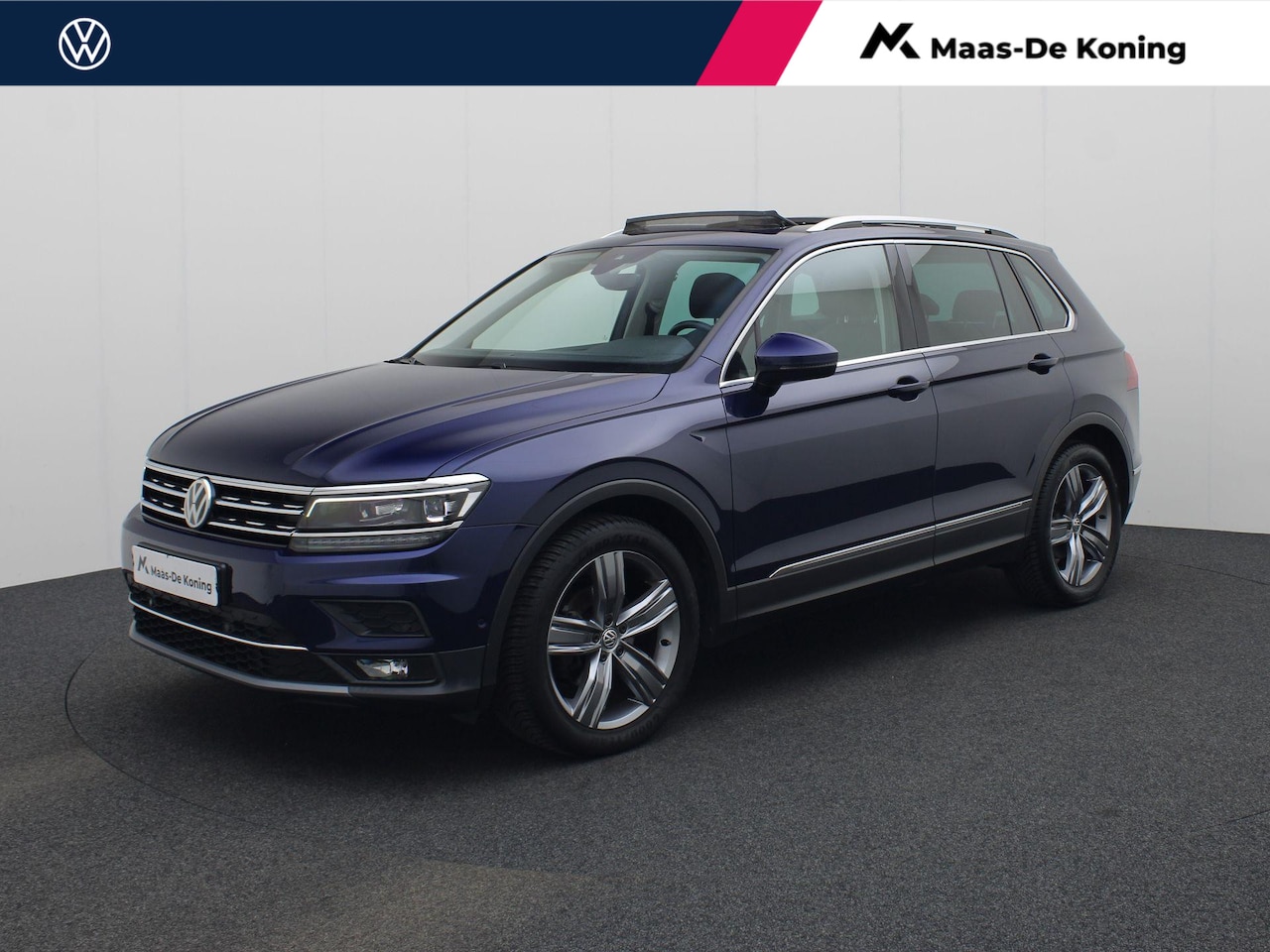 Volkswagen Tiguan - 1.5TSI/150PK ACT Highline DSG · Panoramadak · Trekhaak · Massagefunctie · Stoelverwarming - AutoWereld.nl