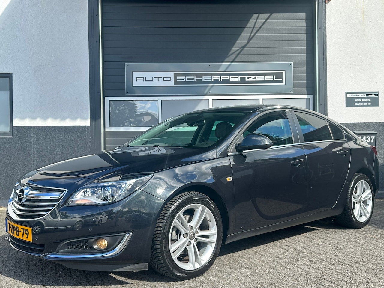 Opel Insignia - 1.6 T Business+ I LEER I AIRCO I CC I NAVI I NL AUTO - AutoWereld.nl
