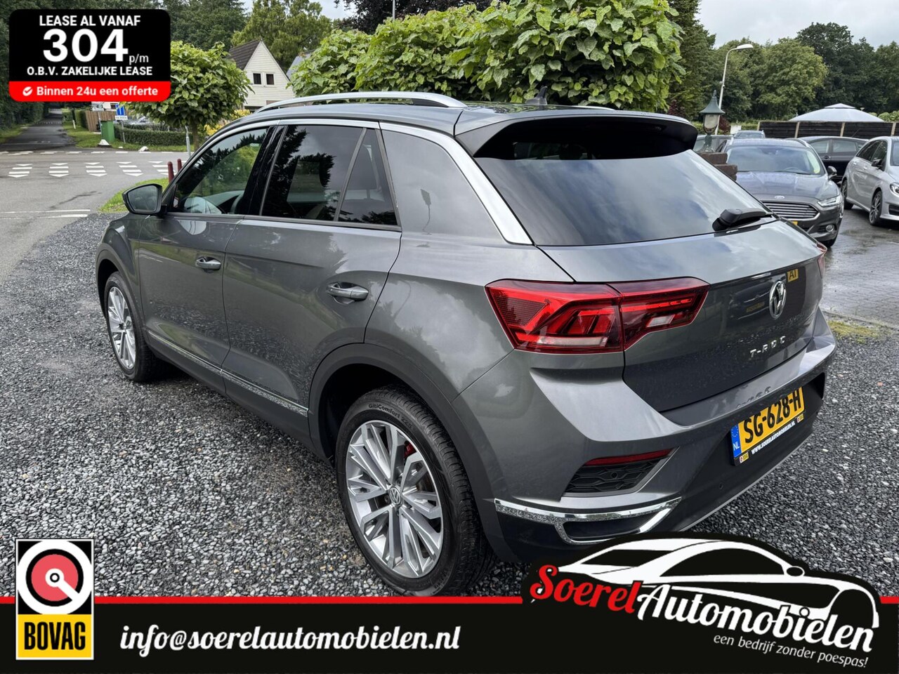Volkswagen T-Roc - 1.5 TSI Sport interieur,18 inch lm, boekjes, - AutoWereld.nl