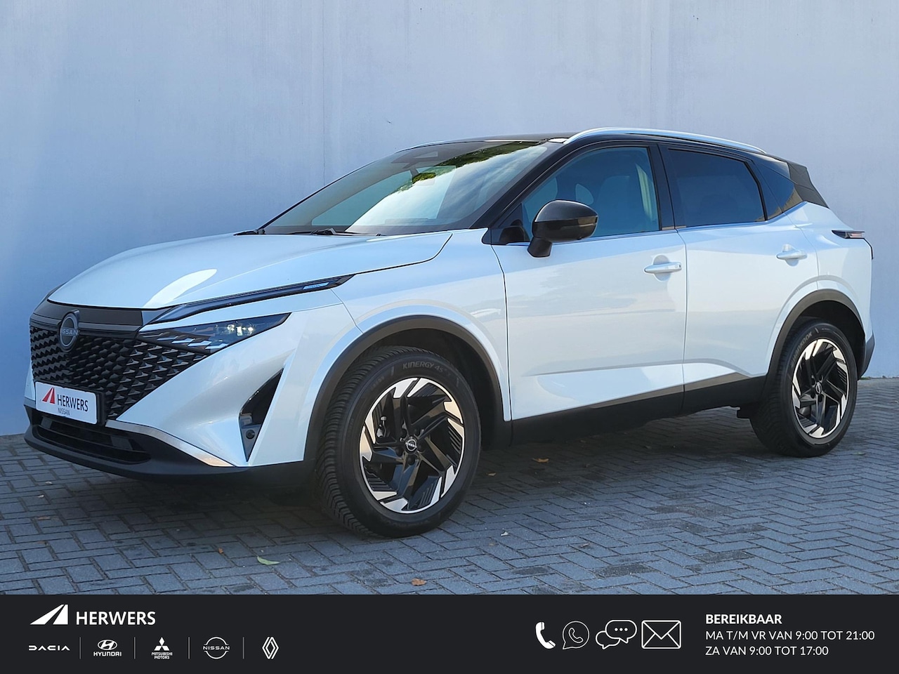 Nissan Qashqai - 1.3 MHEV Xtronic N-Connecta Automaat / HUD / Nieuw Model / Facelift / Design Pack / Cold P - AutoWereld.nl