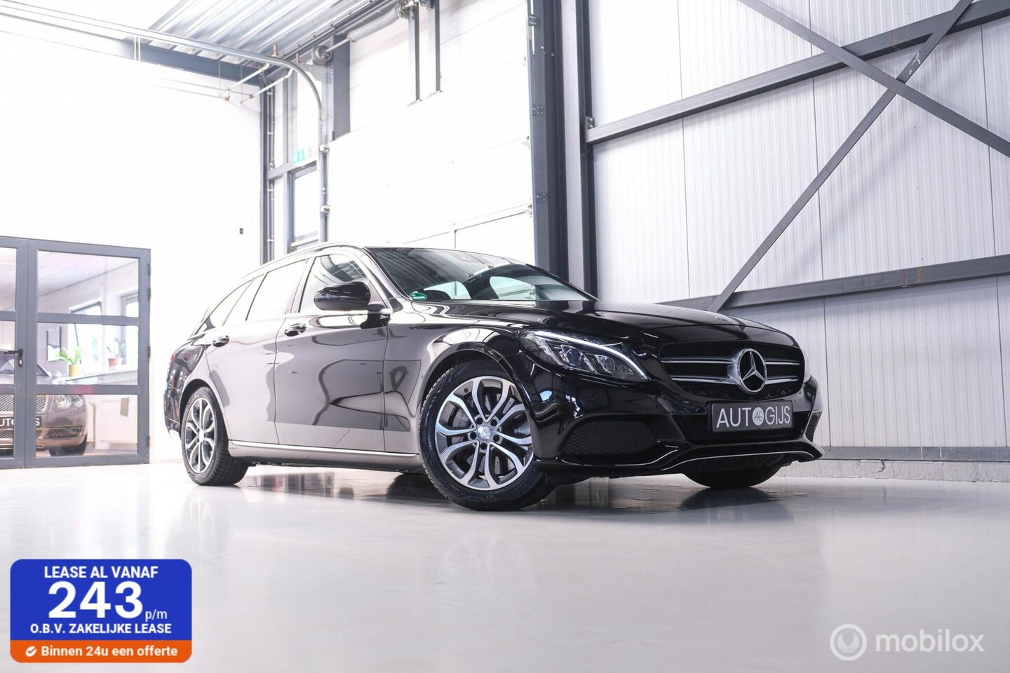 Mercedes-Benz C-klasse Estate - 350 e Lease Edition | Luchtvering | Camera | All Seasons | Plug in hybrid | NAP NL auto | - AutoWereld.nl