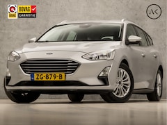 Ford Focus Wagon - 1.0 EcoBoost Titanium Automaat (APPLE CARPLAY, GROOT NAVI, TREKHAAK, CLIMATE, LM VELGEN, S