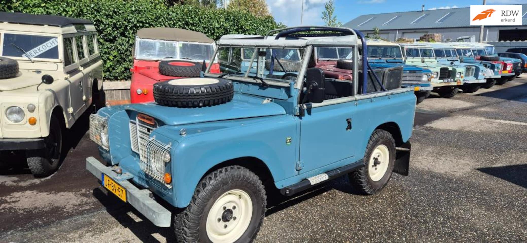 Land Rover 88 - Series III wb en milieuzone vrij - AutoWereld.nl