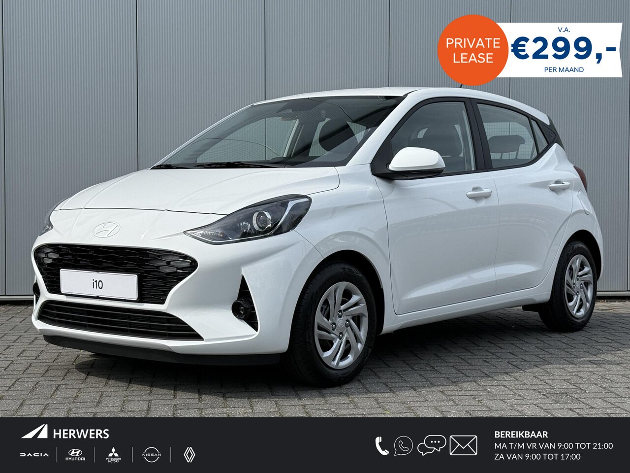 Hyundai i10 - 1.0 Premium / Climate Control / Cruise Control / 8 Inch Navigatie / Parkeersensoren Achter - AutoWereld.nl