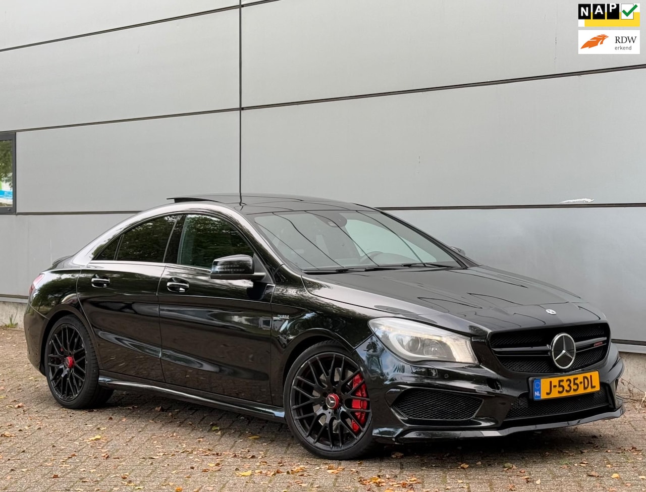 Mercedes-Benz CLA-Klasse - AMG 45 4MATIC Edition 1 Pano |Harman/Kardon |Camera |Dode Hoek |Led |Full Option - AutoWereld.nl