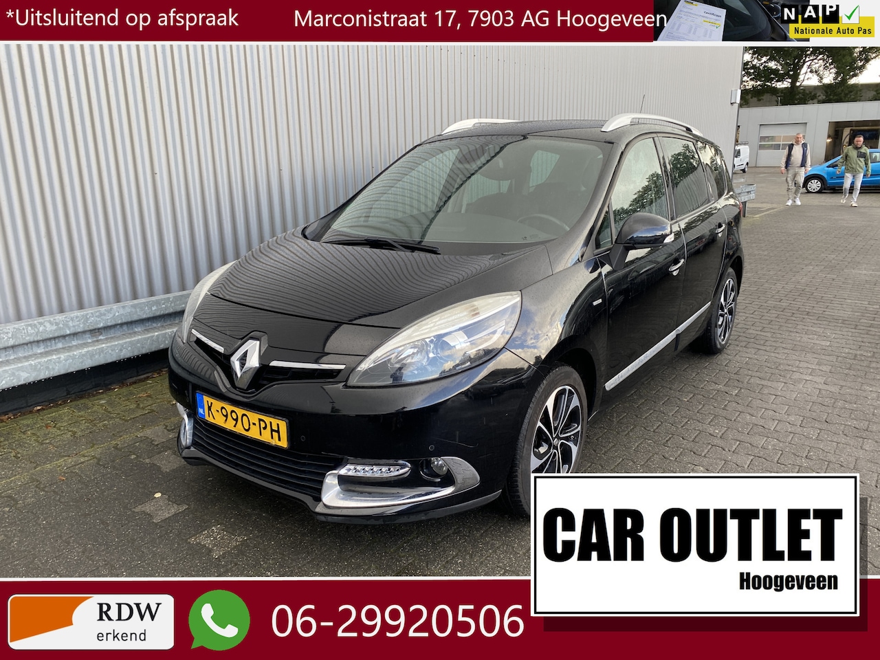 Renault Grand Scénic - 1.2 TCe Bose Half Leer, Clima, Navi, CC, PDC & Cam, LM & nw. APK – Inruil Mogelijk – - AutoWereld.nl