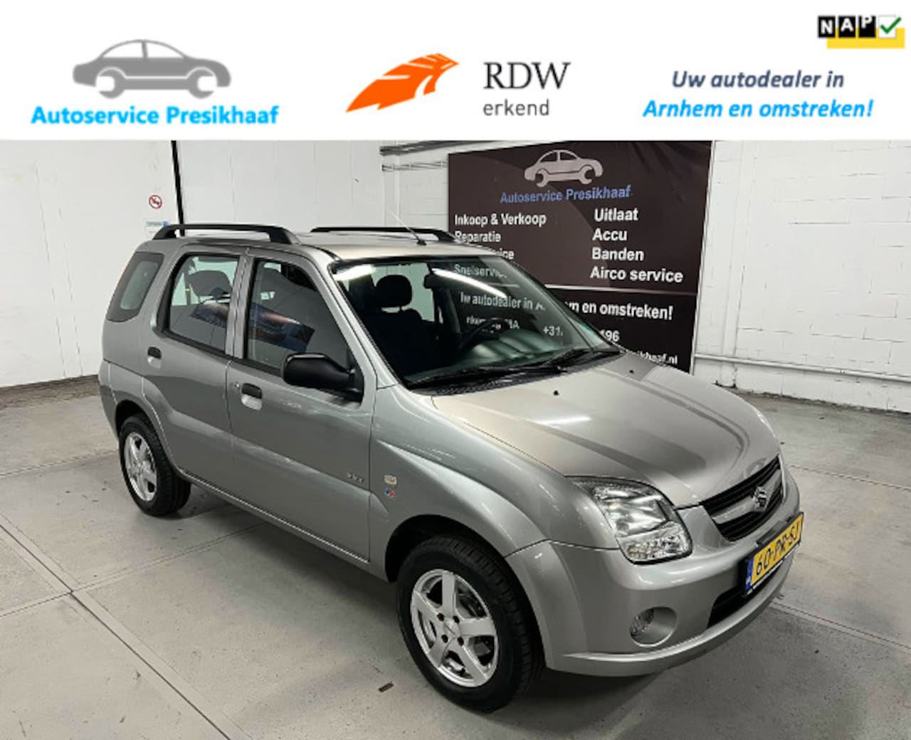 Suzuki Ignis - 1.3-16V GLS 25th Anniversary AIRCO / LM VELGEN - AutoWereld.nl