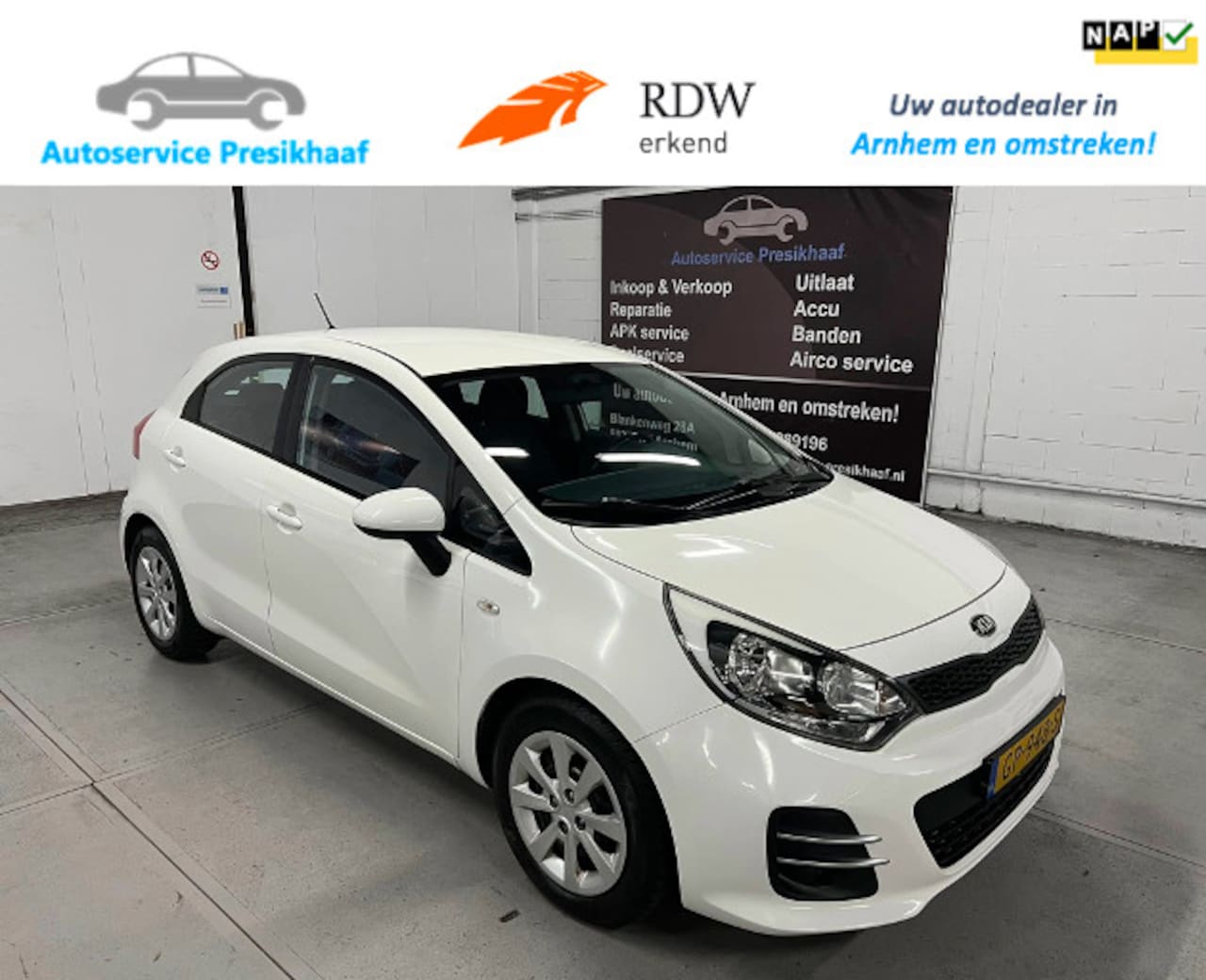 Kia Rio - 1.2 CVVT ComfortLine AIRCO / NAP / START-STOP - AutoWereld.nl