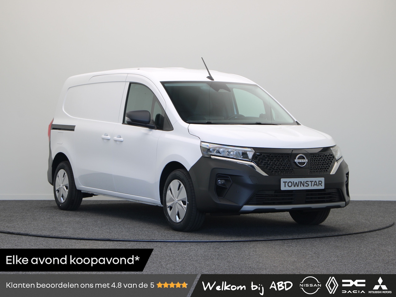 Nissan Townstar - Gesloten Bestel L2H1 EV 121 1AT N-Connecta | 16'' stalen velgen | 22 kW ingebouwde lader | - AutoWereld.nl