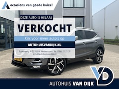 Nissan Qashqai - 1.3 DIG-T Tekna + | Navi/Leder/Pano.Dak/Clima/Cruise/19"/Apple CarPlay-Android Auto