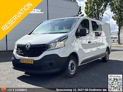 Renault Trafic - 1.6 dCi T29 L2H1 Comfort | € 6.950, - MARGE | Dubbel Cabine | Airco | Navi | PDC | Trekhaa