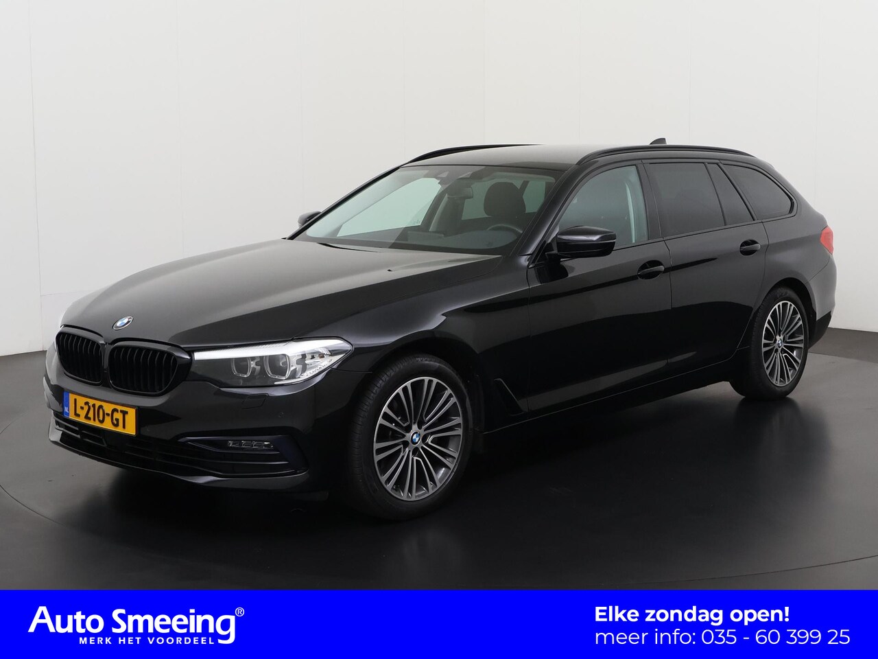 BMW 5-serie Touring - 520i High Executive Shadow Line | Luchtvering | Adaptief Cruise | Stoelverwarming | Zondag - AutoWereld.nl