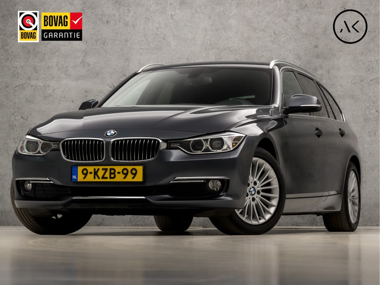 BMW 3-serie Touring - 316i High Executive Automaat (NAVIGATIE, ELEKTRISCHE STOELEN, LEDER, STOELVERWARMING, GETI - AutoWereld.nl
