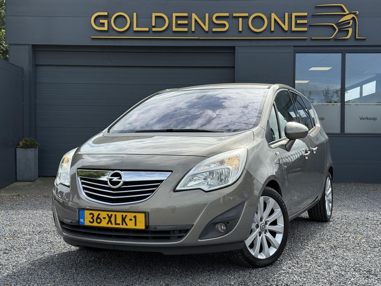 Opel Meriva - 1.4 Turbo Cosmo 2e Eiegenaar,Dealer Onderhouden,Trekhaak,Navi,Clima,Cruise,Halfleder,Navi, - AutoWereld.nl