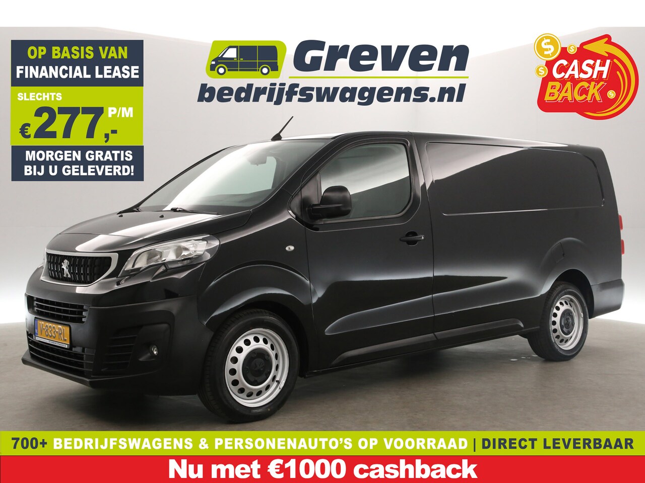 Peugeot Expert - 231L 2.0 BlueHDI L3H1 | Airco | Cruisecontrol | Parkeersensoren | Trekhaak - AutoWereld.nl