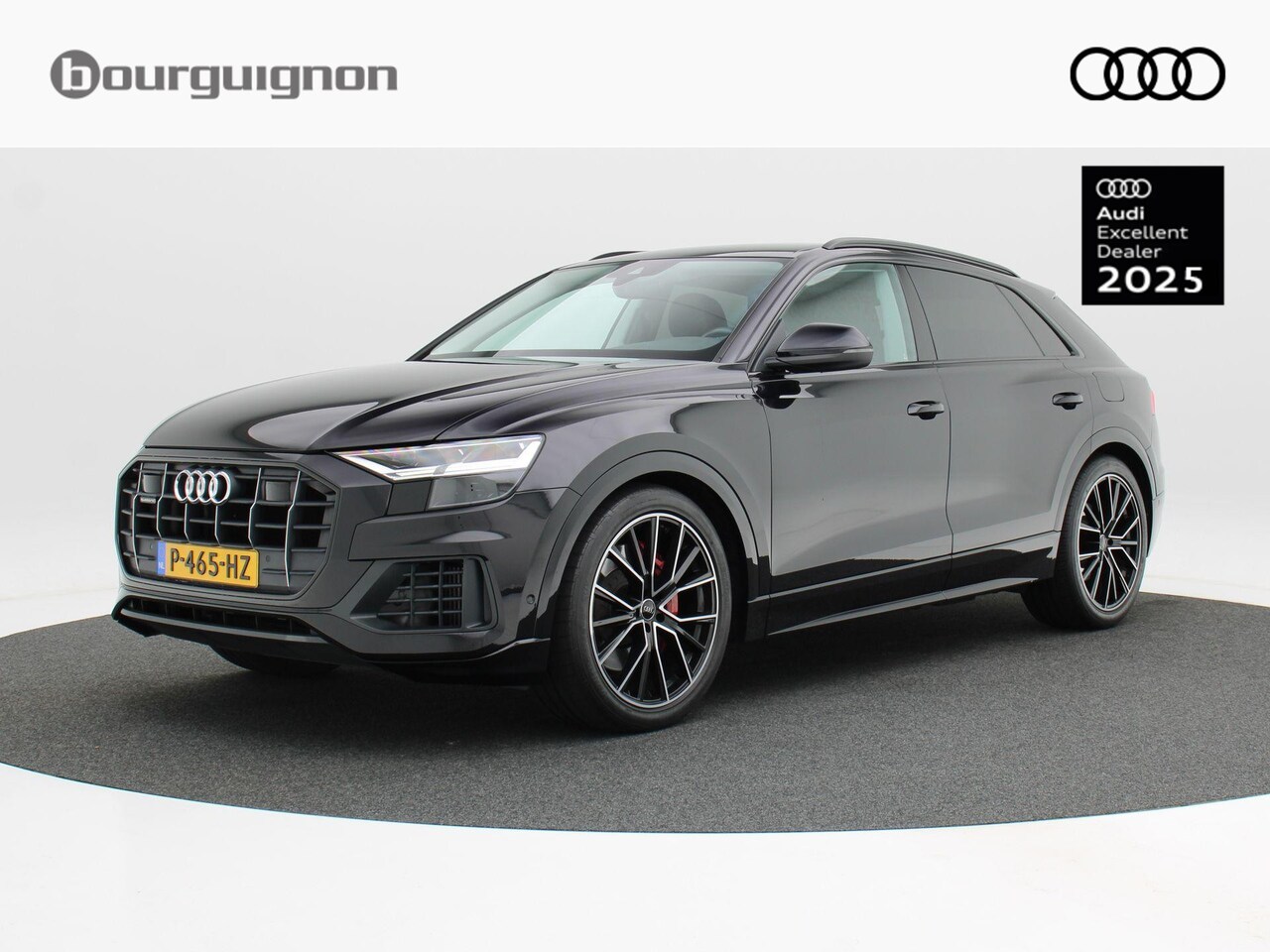 Audi Q8 - 55 TFSi e 381 Pk Automaat | Full LED | Leder | Navi | Adapt. Cruise | Trekhaak | Elek. Ach - AutoWereld.nl