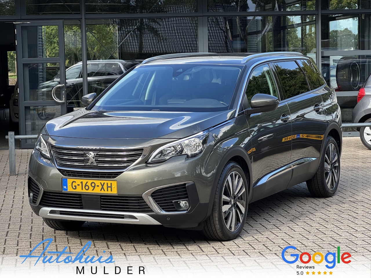 Peugeot 5008 - 1.2 PureTech Blue Lease Premium 7 zits/Navigatie/Trekhaak/Keyless entry/DB riem vervangen - AutoWereld.nl