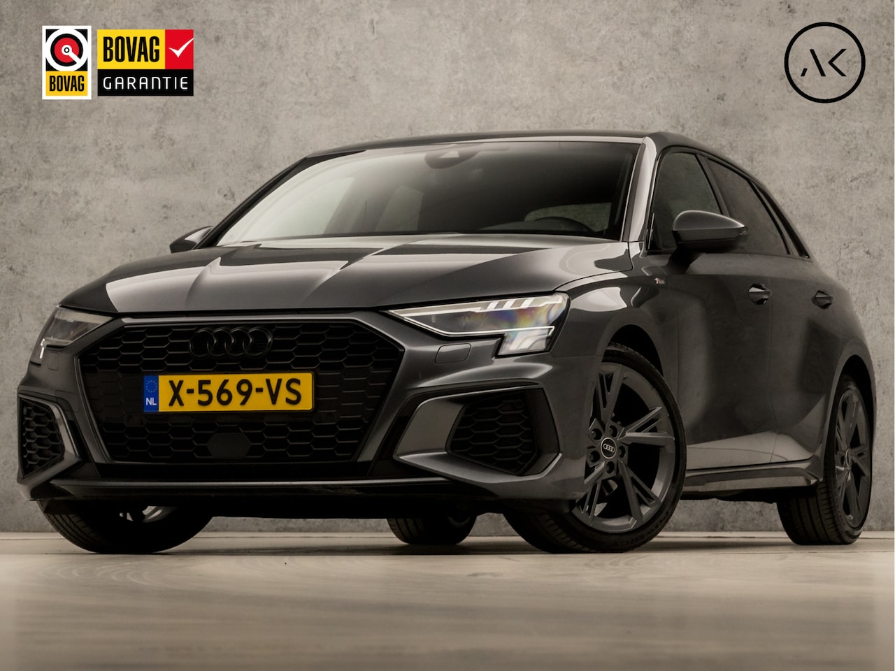 Audi A3 Sportback - 35 TDI S-Line Competition 150Pk Automaat (BLACK PACK, 2X S-LINE, GROOT NAVI, DEALER ONDERH - AutoWereld.nl