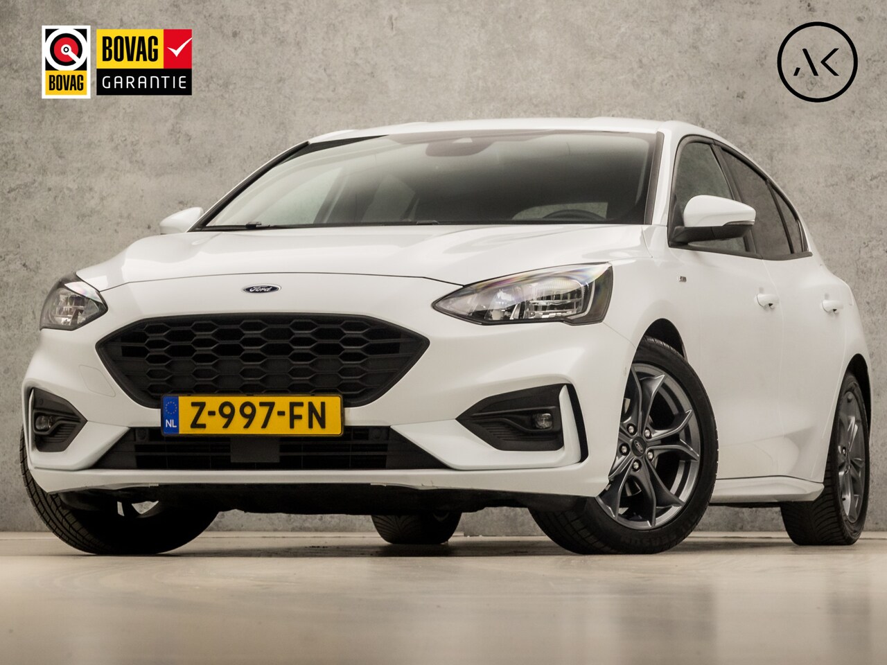 Ford Focus - 1.0 EcoBoost ST Line Automaat (APPLE CARPLAY, GROOT NAVI, STUUR/STOELVERWARMING, SPORTSTOE - AutoWereld.nl