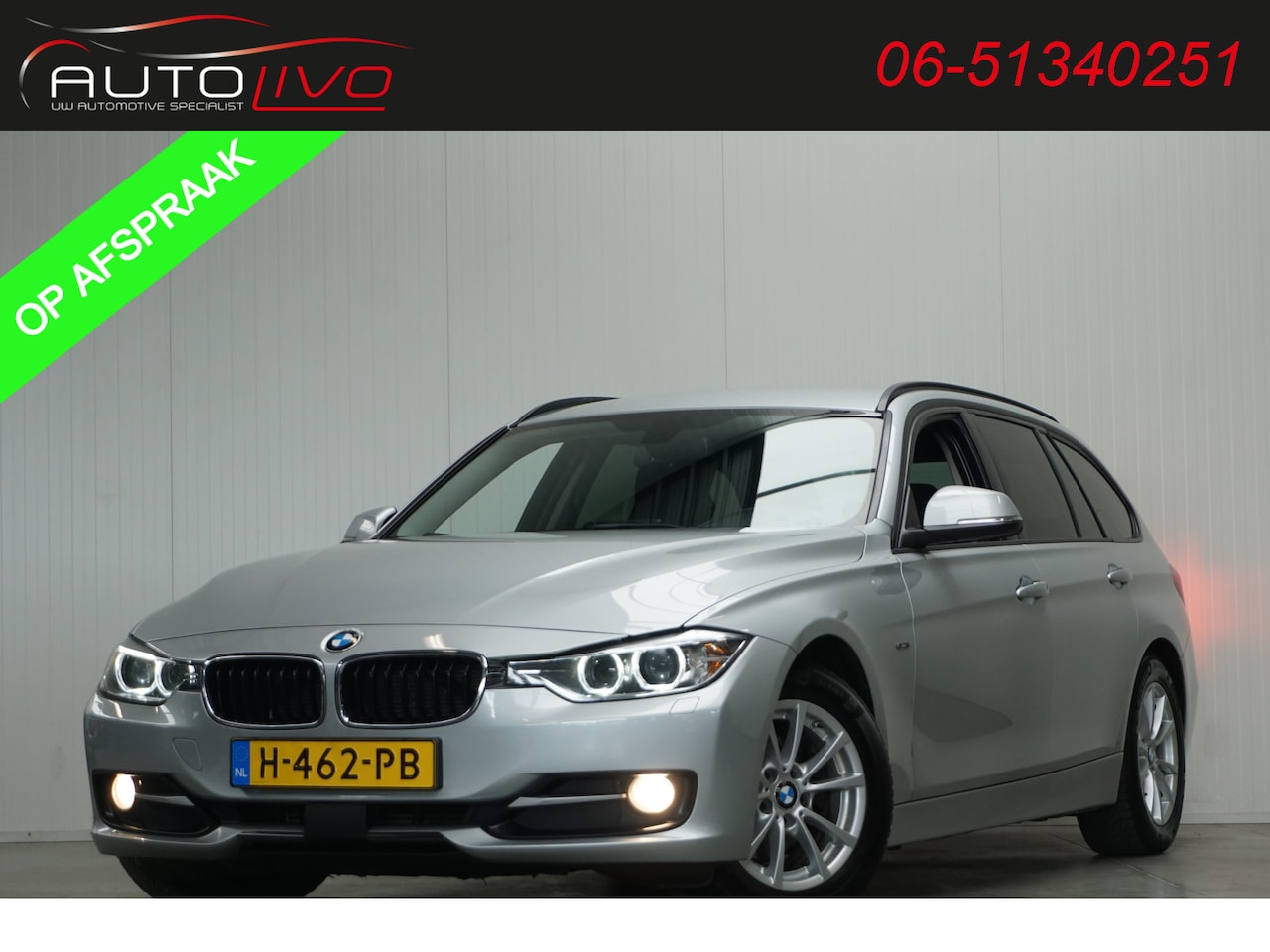 BMW 3-serie Touring - 320d EfficientDynamics Edition High Executive 164 PK! AUTOMAAT! G. NAVI CLIMA AD. CRUISE X - AutoWereld.nl
