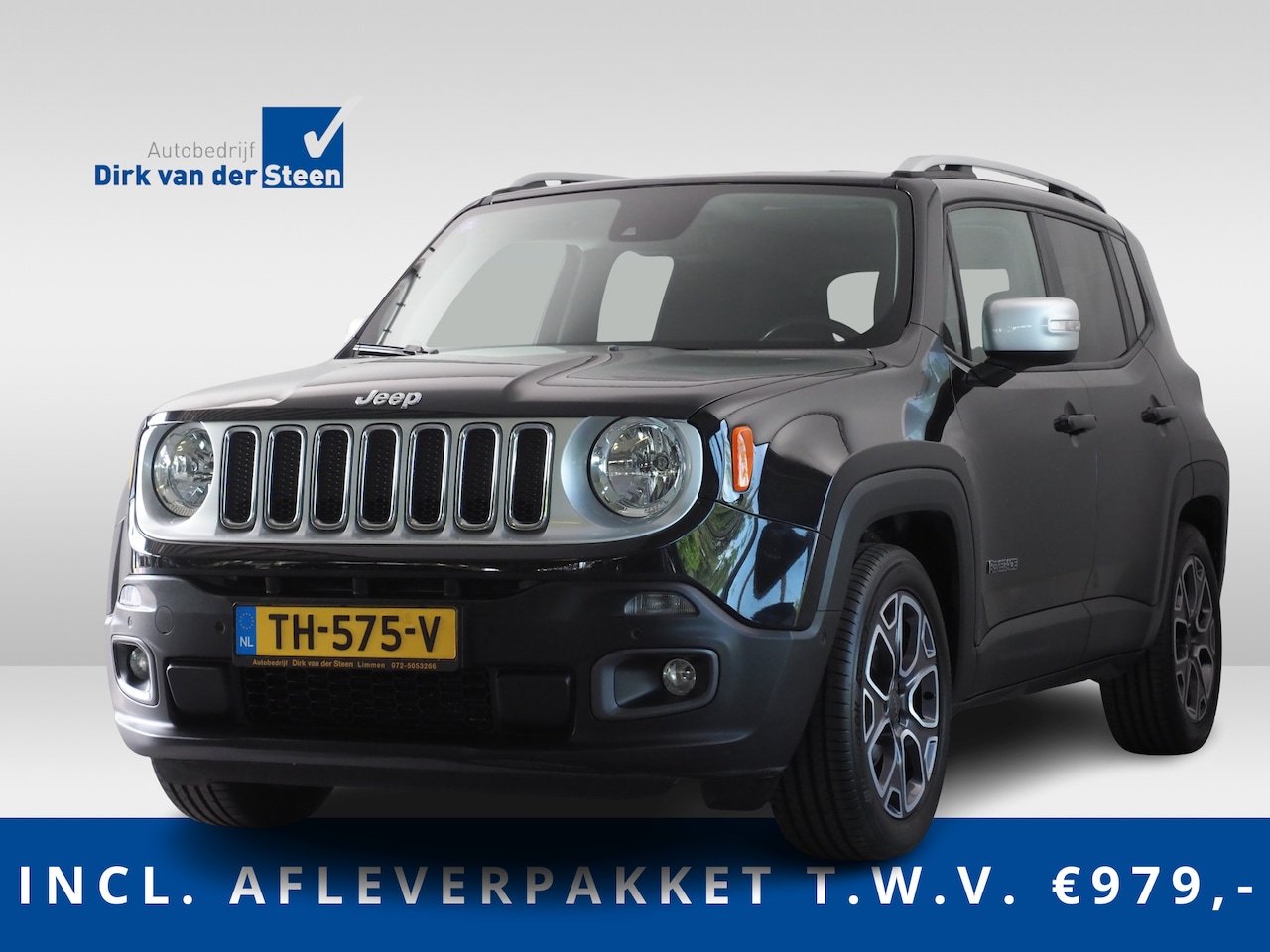 Jeep Renegade - 1.4 MultiAir 140 PK Limited Automaat - AutoWereld.nl