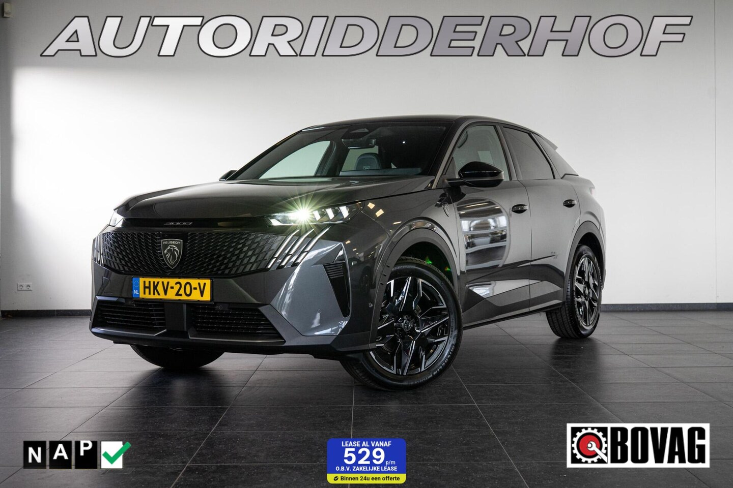 Peugeot 3008 - GT 1.2 Hybrid 145 e-DCS6 | Orig. NL - AutoWereld.nl