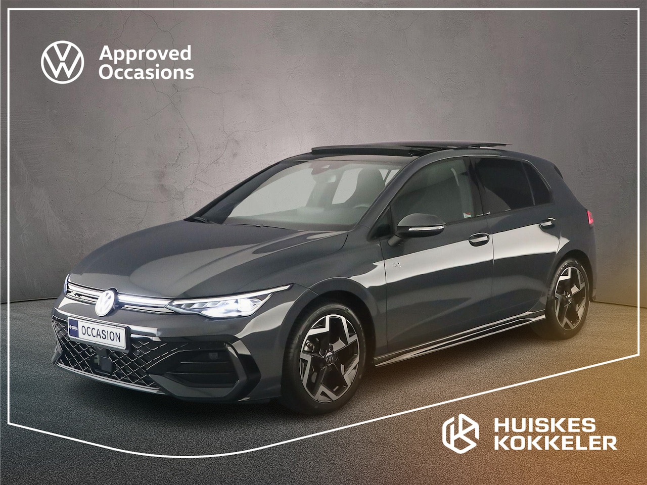Volkswagen Golf - R-Line Edition 1.5 eTSI 150pk DSG Automaat Panoramadak, Harman Kardon audio, Adaptive crui - AutoWereld.nl