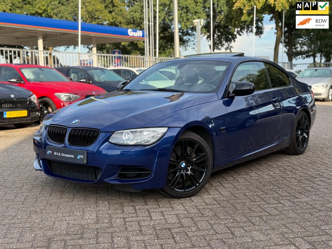 BMW 3-serie Coupé - 335xi Business Line M Sport 4x4|Xenon|18 inch M|Dakje|Climate control|Cruise control|Leder - AutoWereld.nl