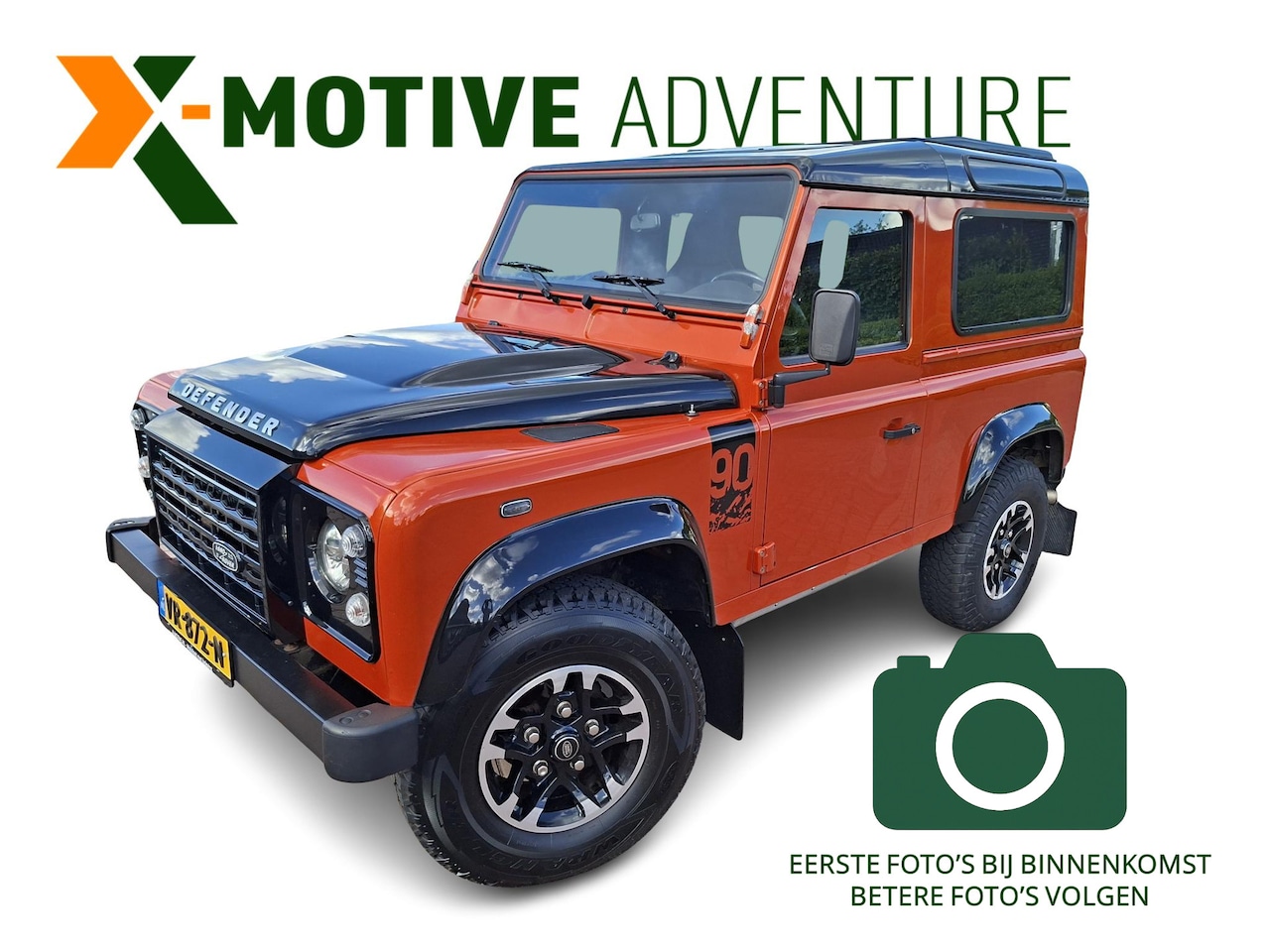 Land Rover Defender - 2.2 D SW 90" XTech Adventure | 1 eig | Volleder | Airco | Stoelverwarming | Cold Climate p - AutoWereld.nl