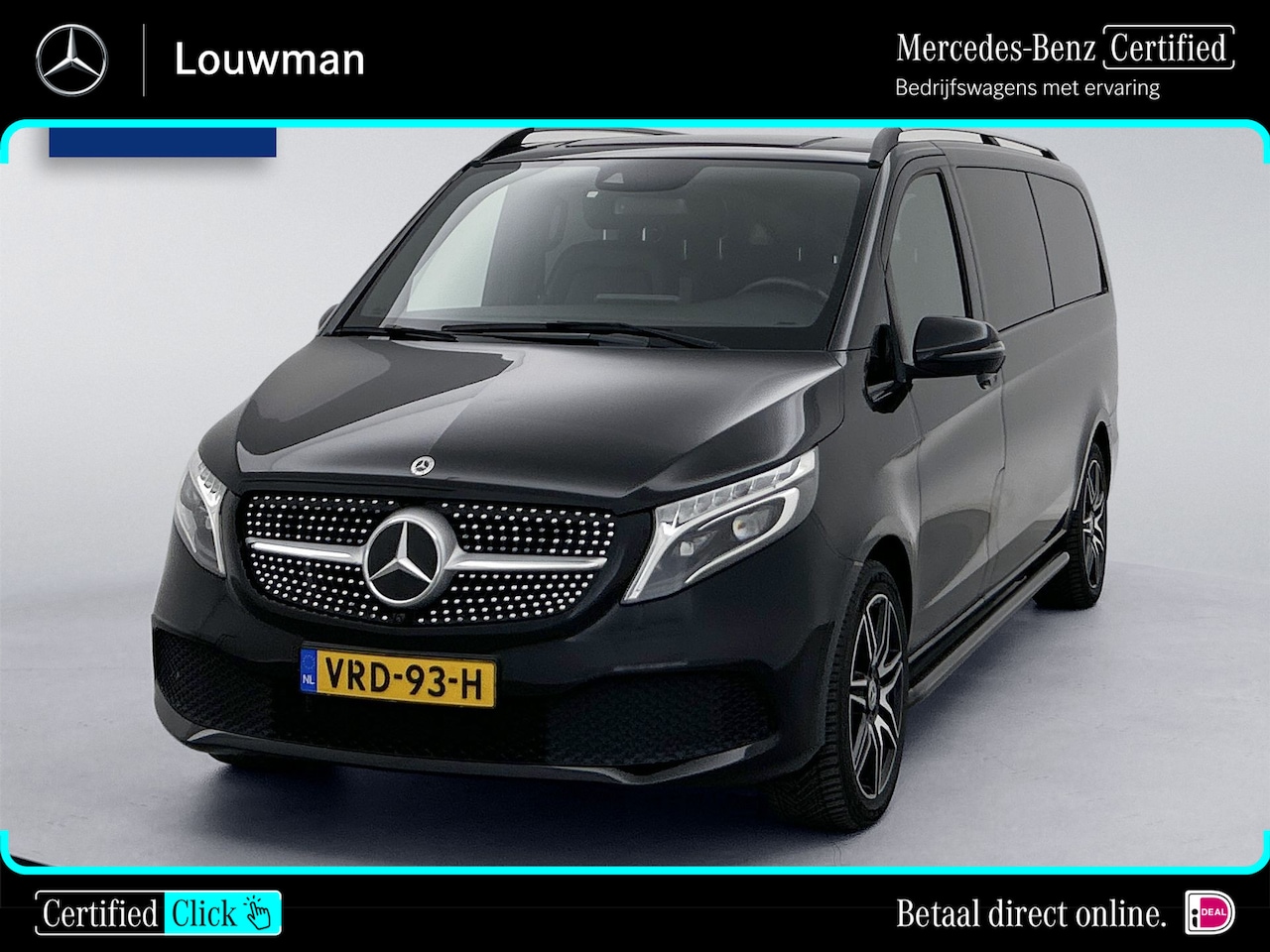 Mercedes-Benz V-klasse - 300d Extra Lang DC Avantgarde Edition Airmatic Luchtvering Memory seats Dubbele cabine Ada - AutoWereld.nl