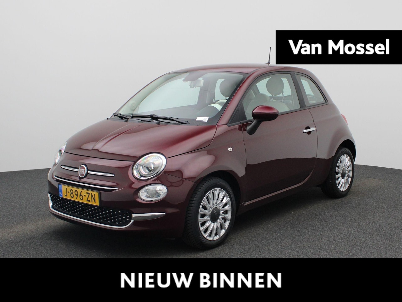 Fiat 500 - 1.0 Hybrid Lounge | APPLE CARPLAY | CRUISE CONTROL | AIRCO | PARKEERSENSOREN | - AutoWereld.nl