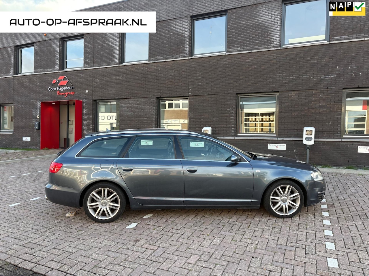 Audi A6 Avant - 2.0 TFSI Quattro S-Line Navi Camera Leer Automaat - AutoWereld.nl