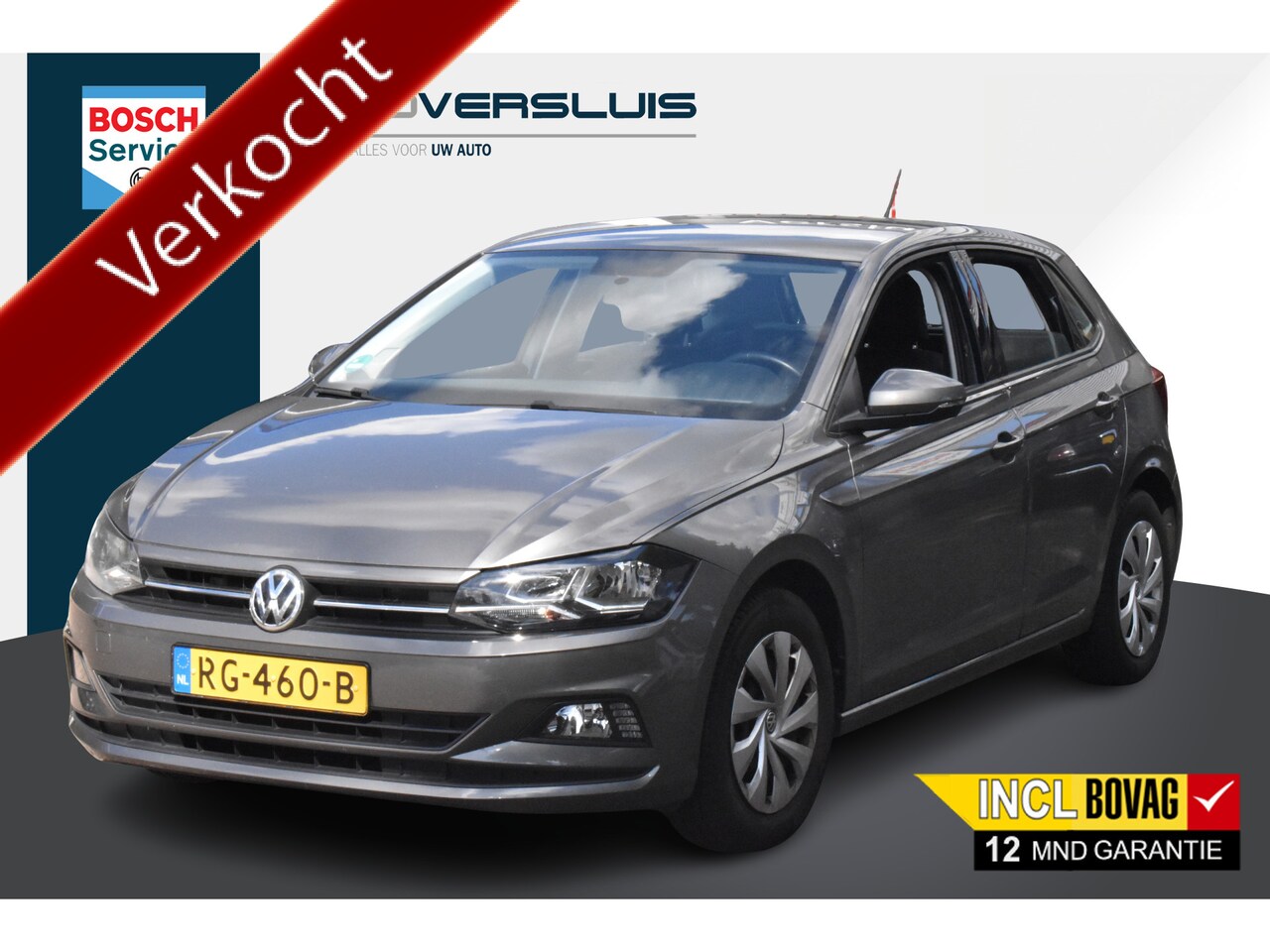 Volkswagen Polo - 1.0 TSI Comfortline 2e Eigenaar | Trekhaak | Airco | Adaptieve Cruise | 12 mnd BOVAG garan - AutoWereld.nl