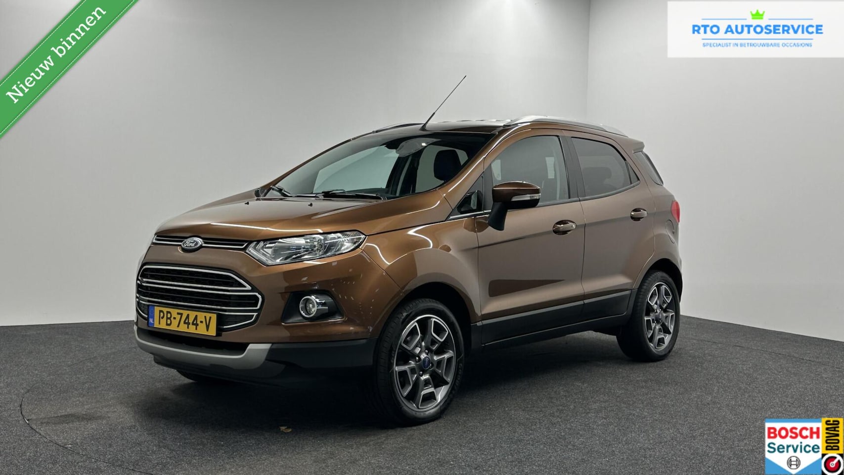 Ford EcoSport - 1.0 EcoBoost Titanium CARPLAY TREKHAAK ECC CRUISE LM. - AutoWereld.nl