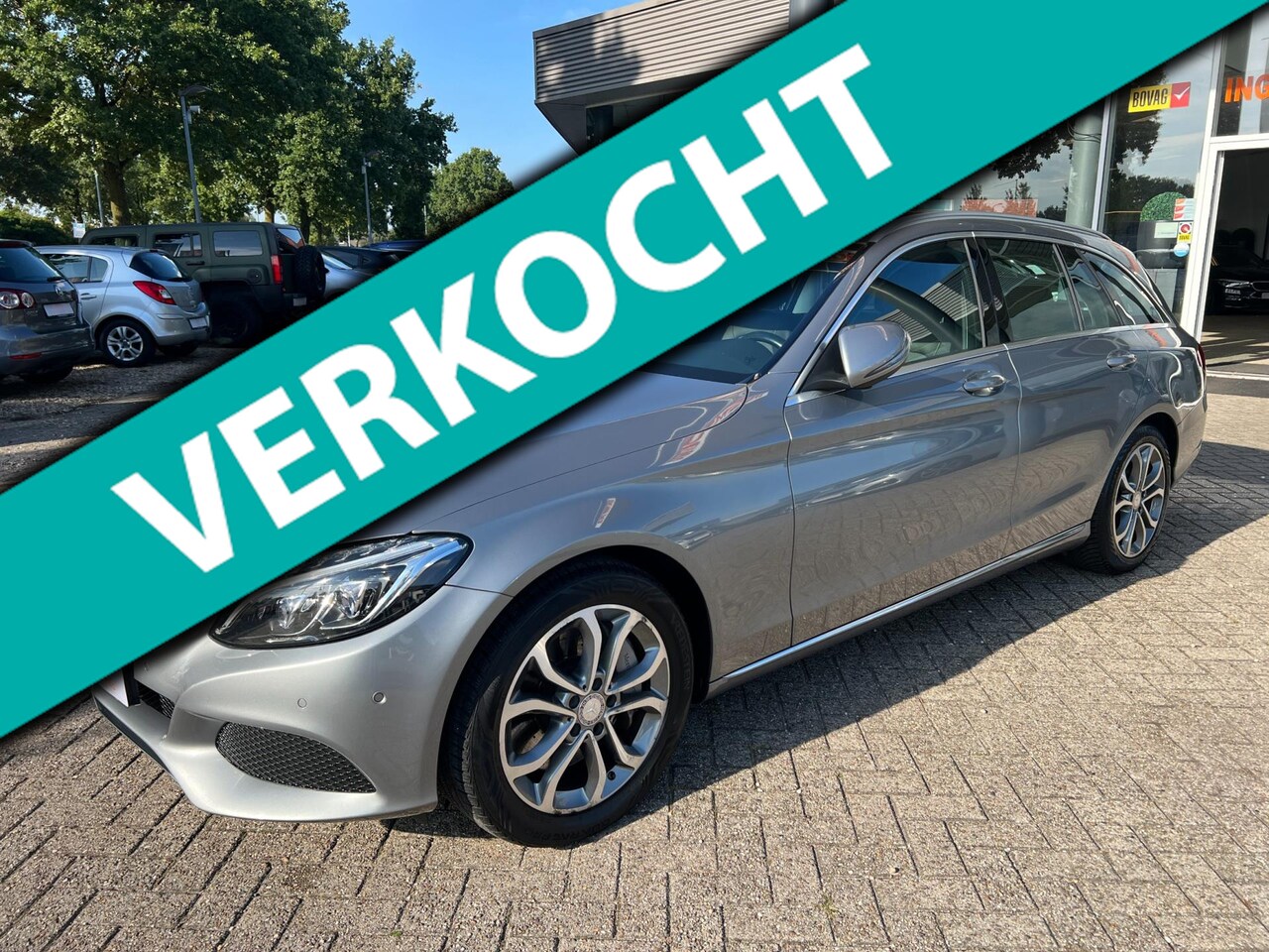 Mercedes-Benz C-klasse Estate - 350 e Lease Edition 350 e Lease Edition, Automaat, Navi, LED,PDC,etc - AutoWereld.nl