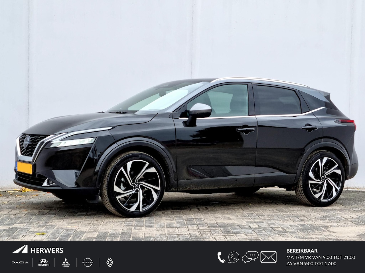 Nissan Qashqai - 1.5 e-Power Tekna Plus / All season banden / Lederen bekleding / 20 inch lichtmetalen velg - AutoWereld.nl