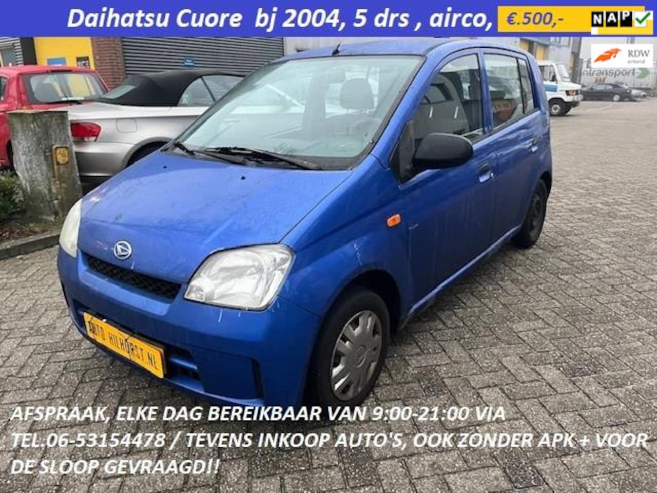 Daihatsu Cuore - 1.0-12V Tokyo airco! en andere ........................... - AutoWereld.nl