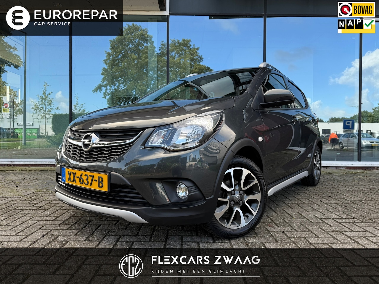 Opel Karl - 1.0 Rocks Online Edition - Airco - Navi - Parkeerhulp - Org.NL - AutoWereld.nl
