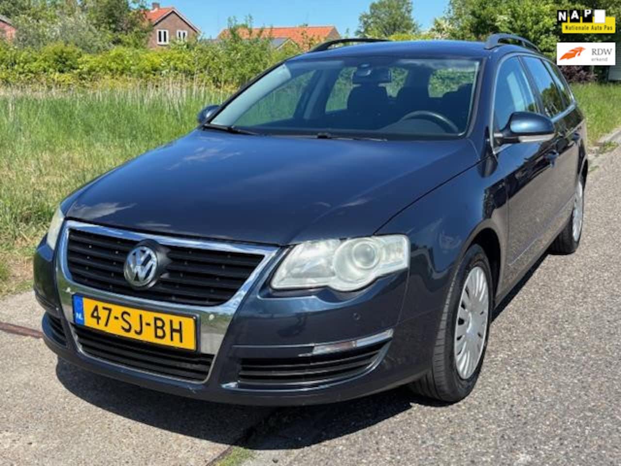 Volkswagen Passat Variant - 2.0 FSI Comfortline Automaat ECC Audio-CD/Navigatie ESP ABS Electric pakket Cruisecontrol - AutoWereld.nl