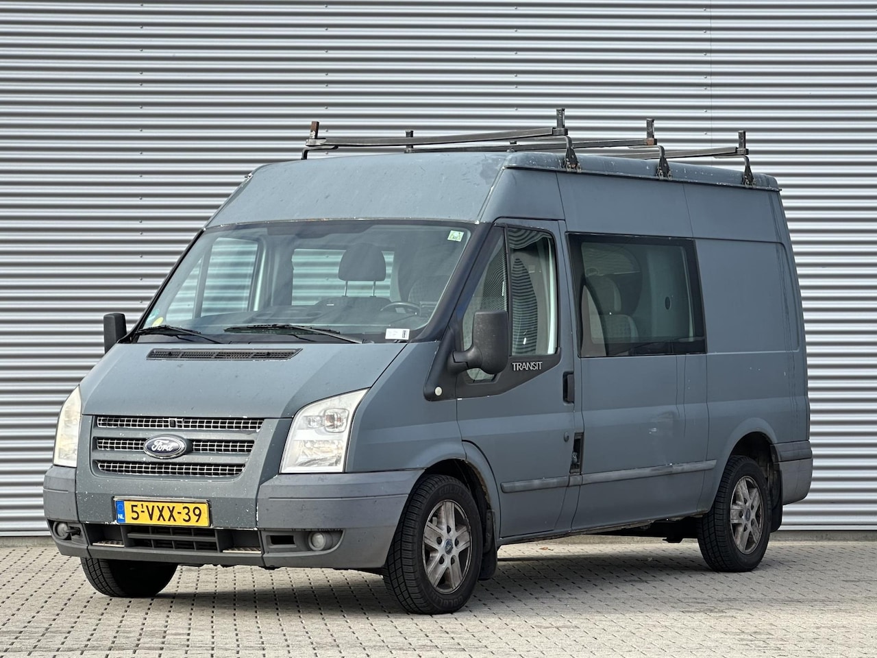 Ford Transit - 280M 2.2 TDCI Dubble cabine DC Airco|Cruise|Trekhaak - AutoWereld.nl