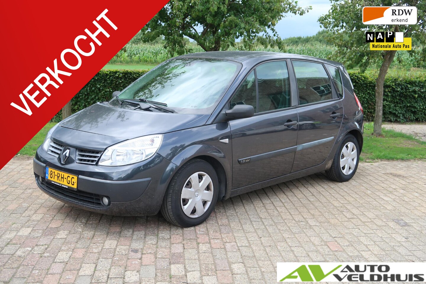 Renault Scénic - 1.6-16V Expression Comfort JAAR APK, TREKHAAK, AIRCO WERKT - AutoWereld.nl