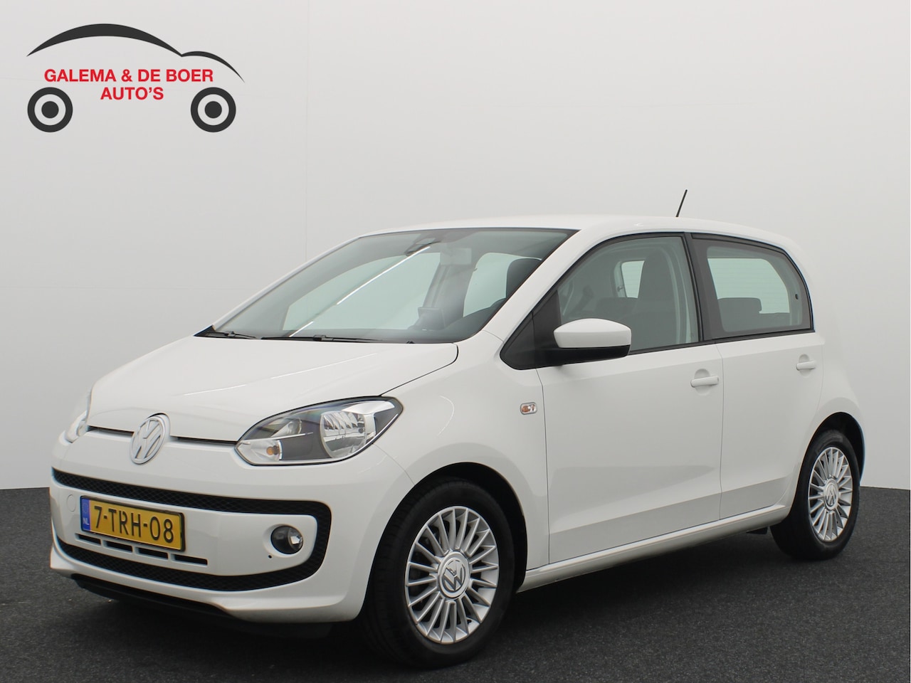 Volkswagen Up! - 1.0 high up! BlueMotion CRUISE CONTROL / PDC / NAVI / AIRCO / BLUETOOTH / ELEK RAMEN / NL- - AutoWereld.nl