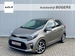 Kia Picanto - 1.0 CVVT Design Edition Navigatie, Climate Control, Cruise Control, 16"Lm, Leder, Achterui