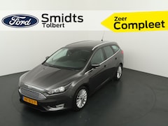 Ford Focus Wagon - 125PK Titanium Edition | Voorruitverwarming | Dodehoek detectie | Parkeersensoren V+A | Cr