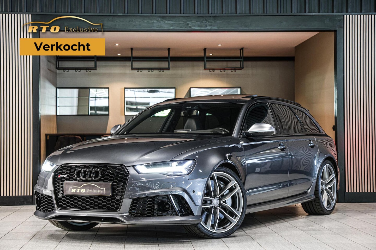 Audi RS6 - Avant 4.0 TFSI RS 6 quattro|ceramic|pano|ACC|21'' - AutoWereld.nl