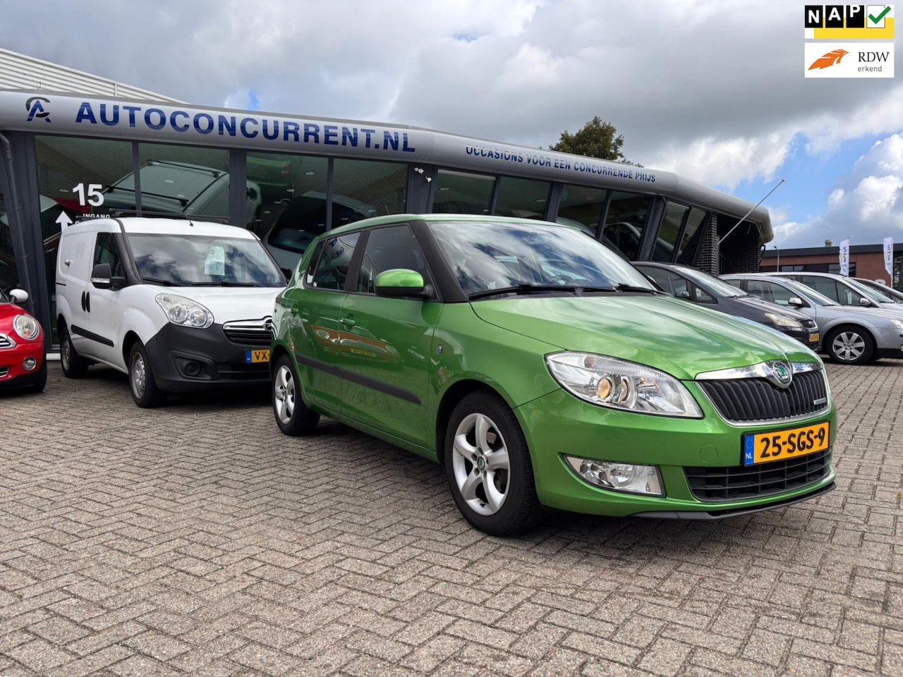 Skoda Fabia - 1.2 TDI Greenline 1.2 TDI Greenline, Airco, PDC, Inruil mogelijk. - AutoWereld.nl