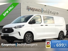 Ford Transit Custom - 320 2.0TDCI 136pk L2H1 Trend DC | L+R Zijdeur | Keyless | Carplay/Android | Lease 699, - p